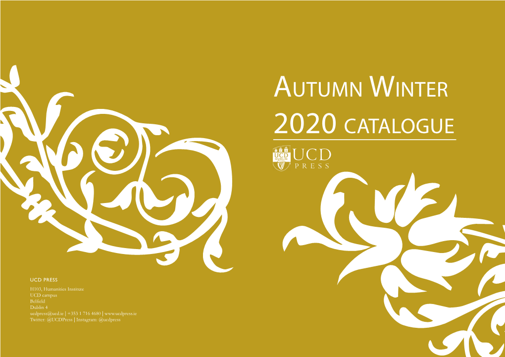 Autumn Winter 2020 Catalogue