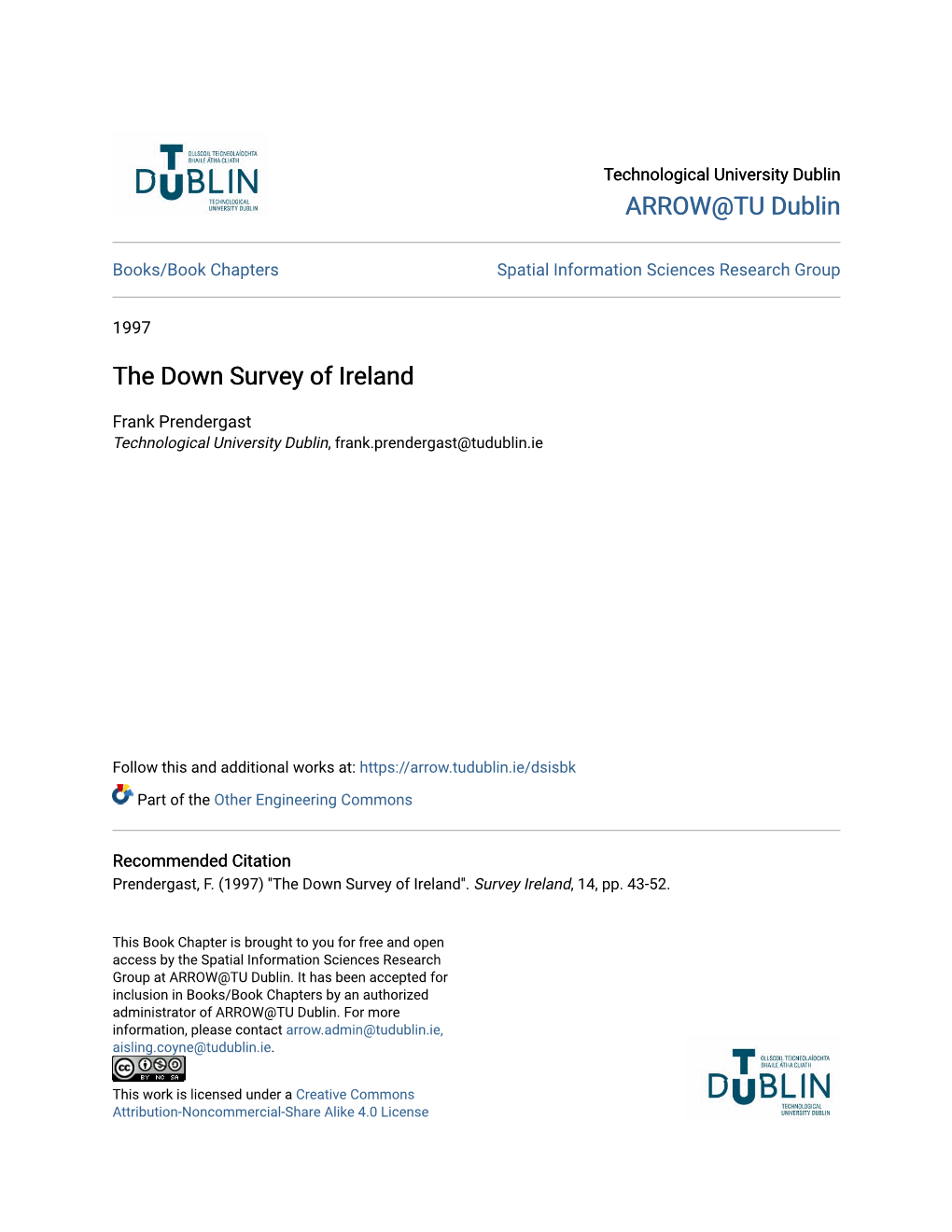 The Down Survey of Ireland