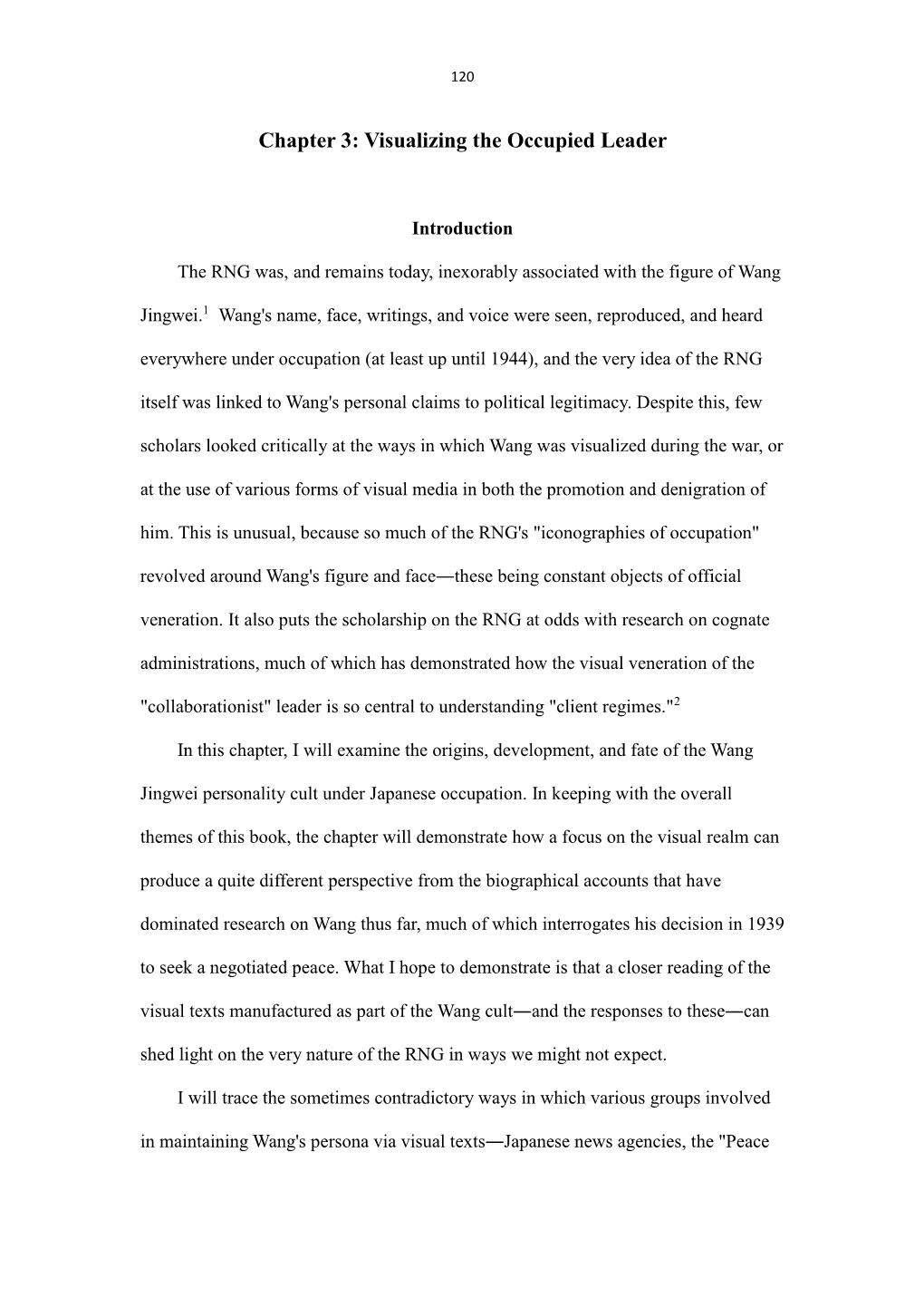 Chapter 3: Visualizing the Occupied Leader