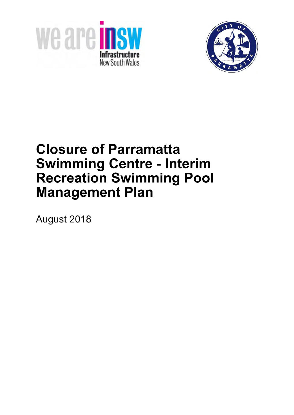 Interim Recreation Swimming Pool Management Plan