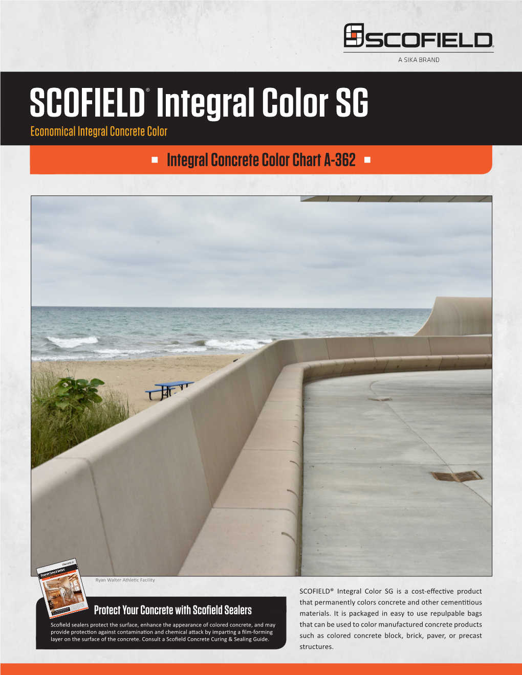 SCOFIELD® Integral Color SG Color Chart A-362