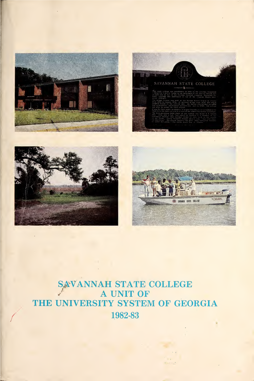 Savannah State College Bulletin