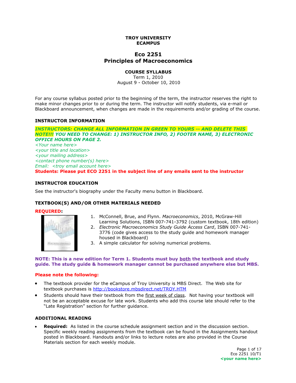 Principles of Macroeconomics s1