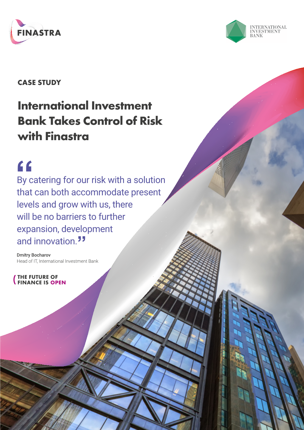 International Investment Bank Takes Control of Risk with Finastra