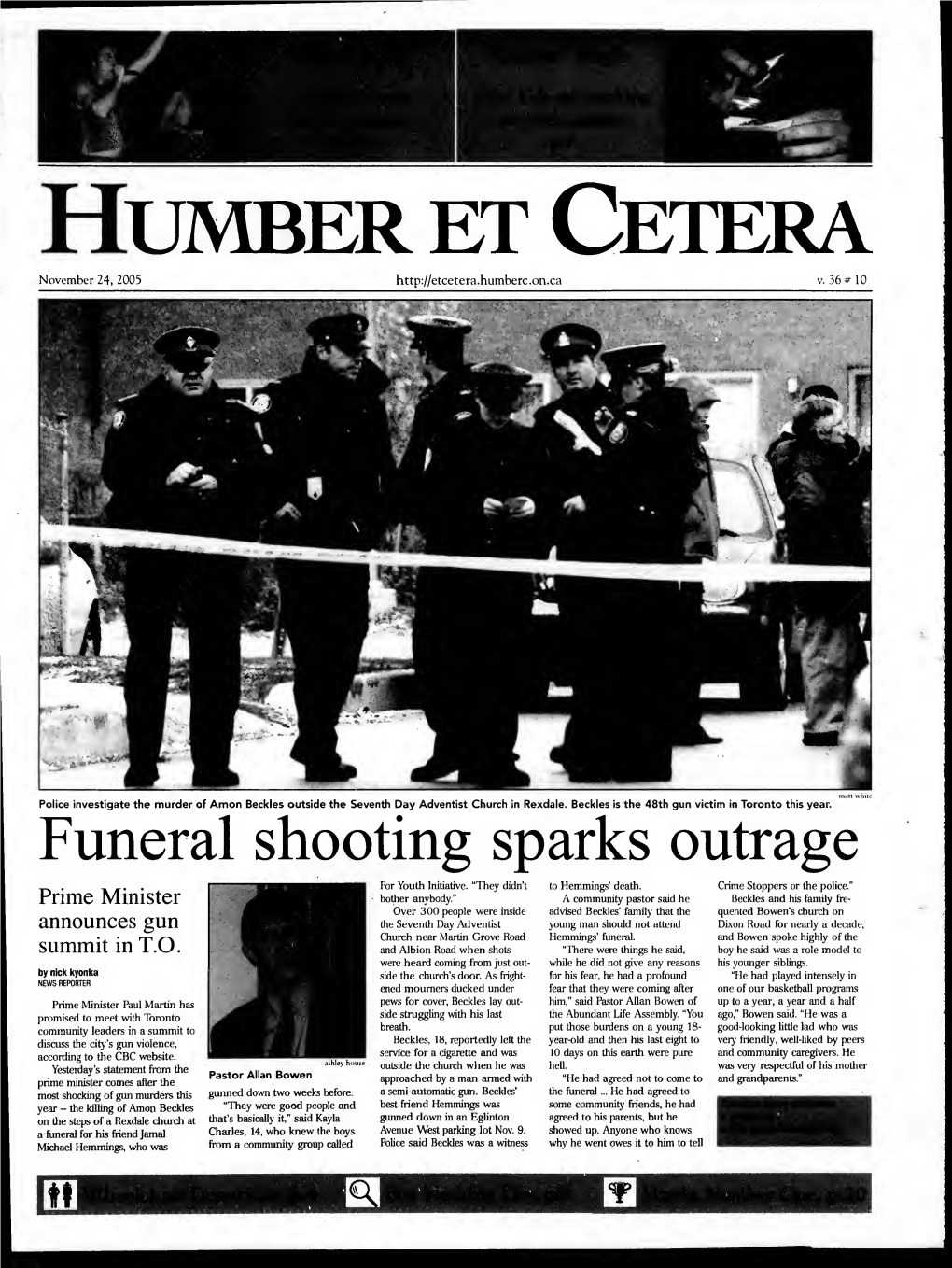 Funeral Shooting Sparks Outrage