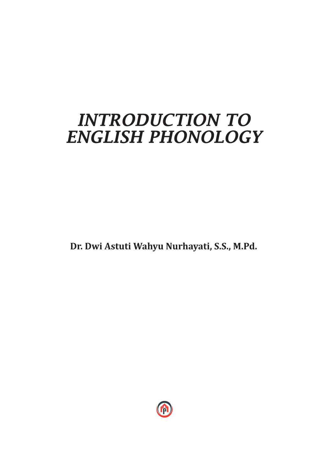 Introduction to English Phonology