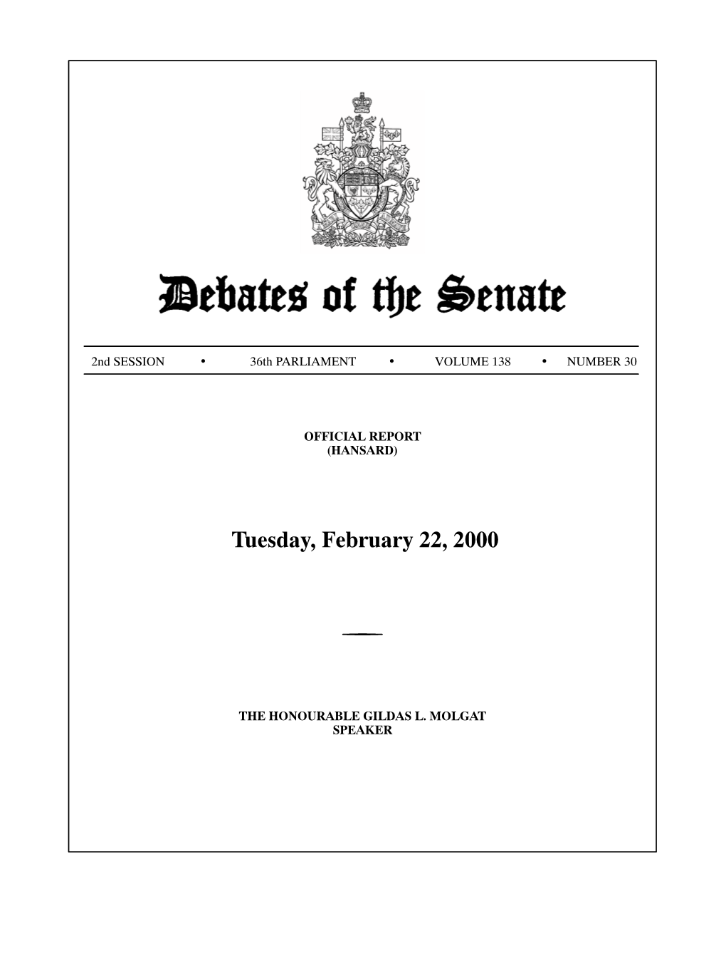 Tuesday, February 22, 2000