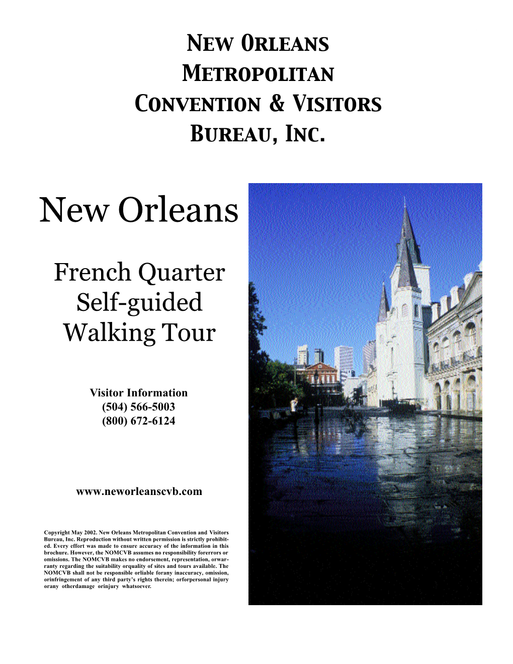 New Orleans Metropolitan Convention & Visitors Bureau, Inc