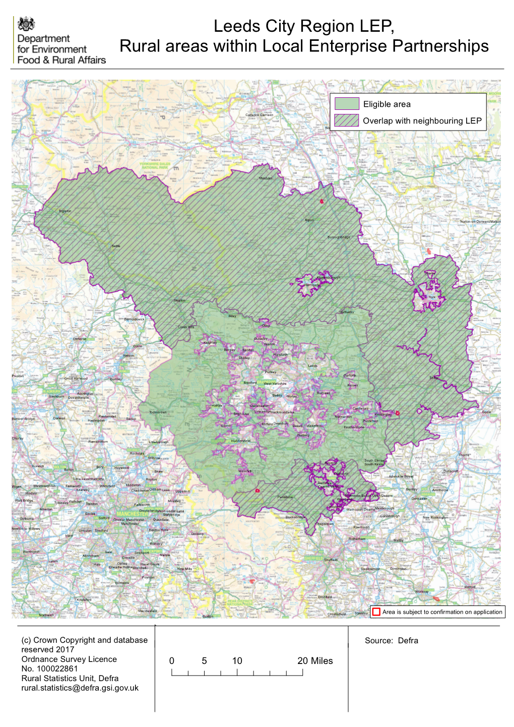 Leeds City Region LEP, Rural Areas Within Local Enterprise Partnerships