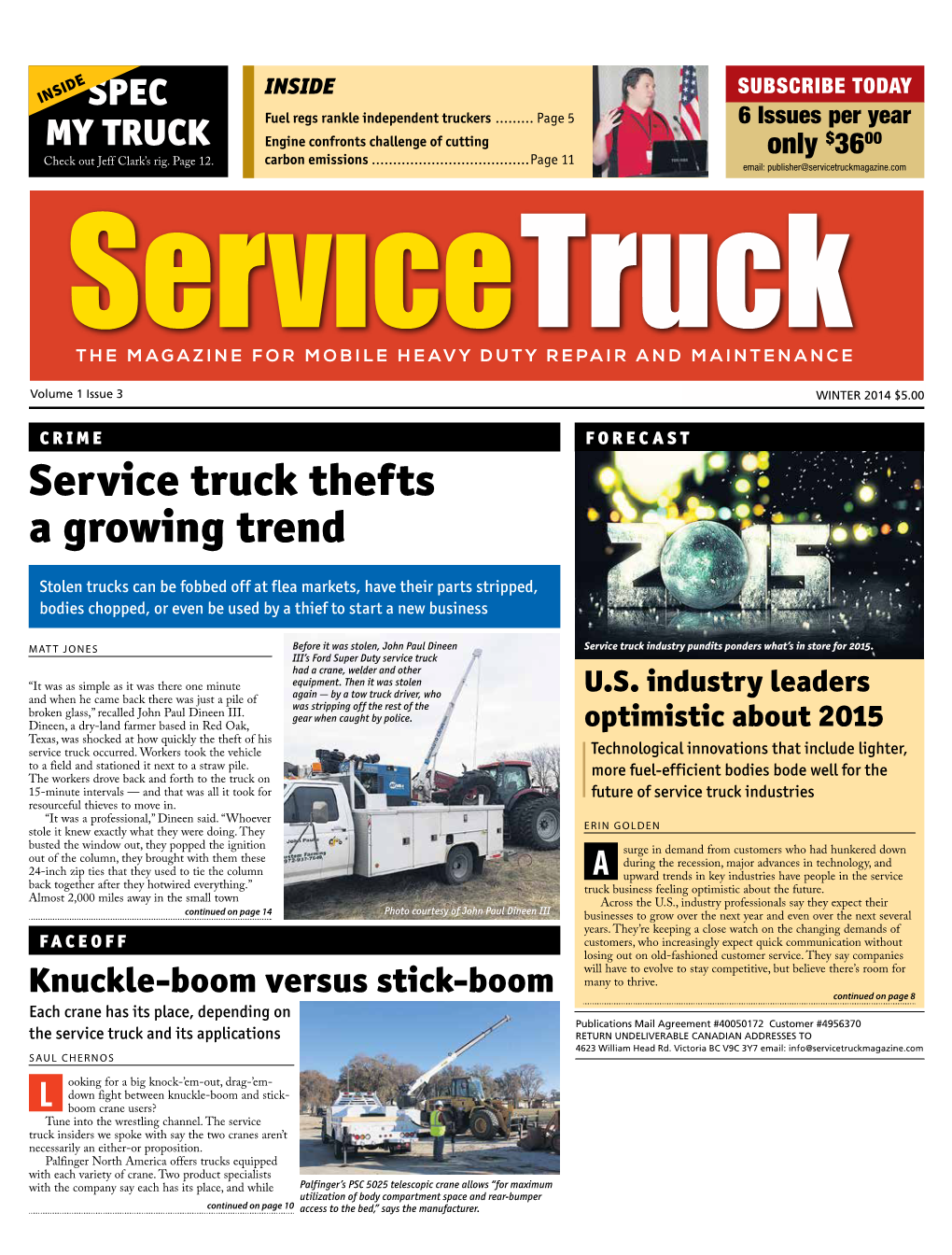 Service Truck Thefts a Growing Trend