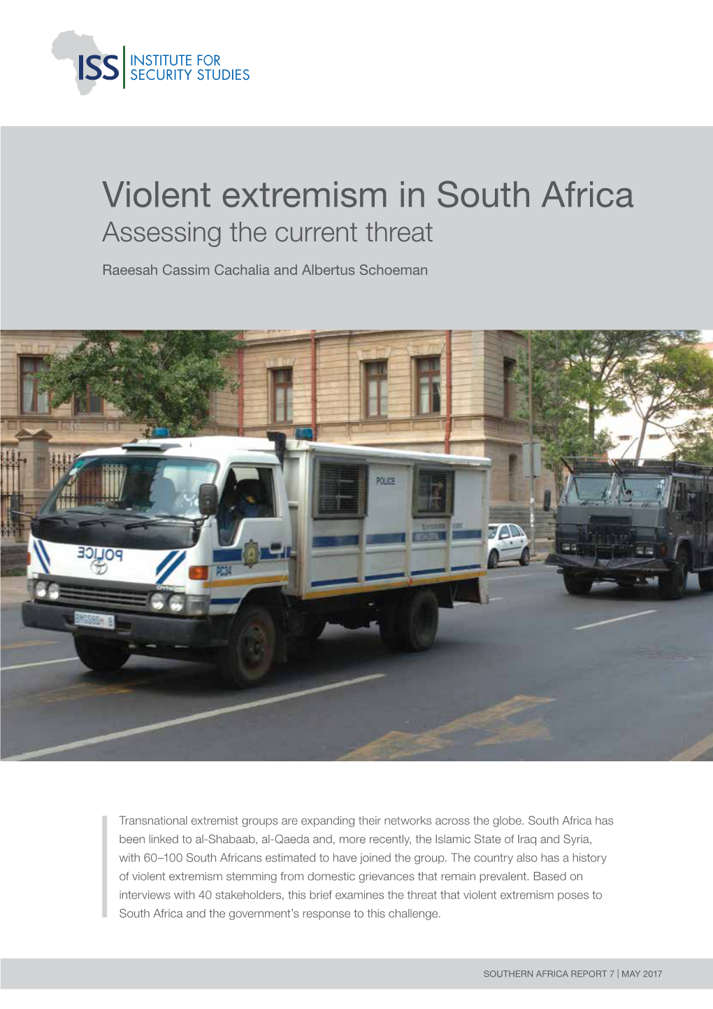 Violent Extremism in South Africa Assessing the Current Threat