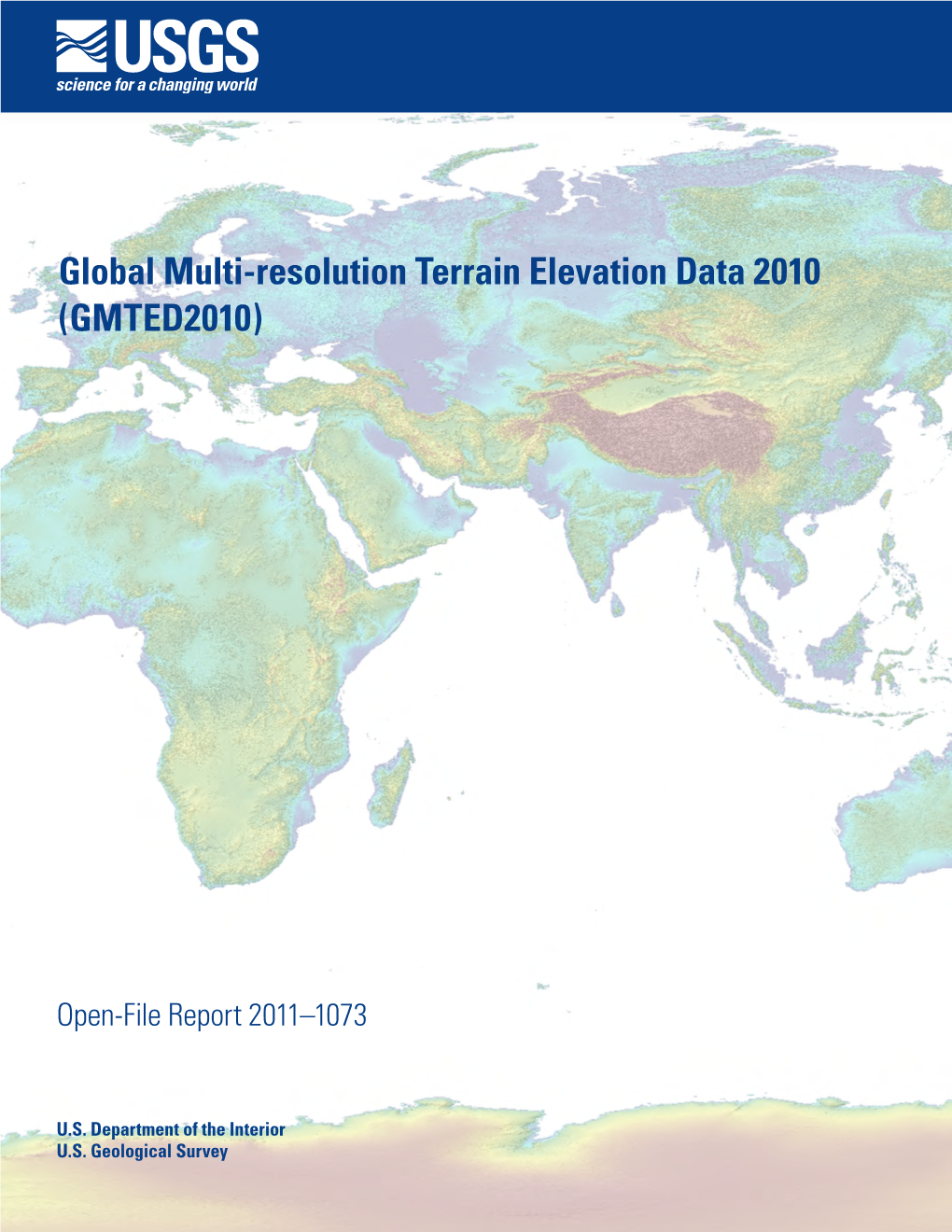 Global Multi-Resolution Terrain Elevation Data 2010 (GMTED2010)