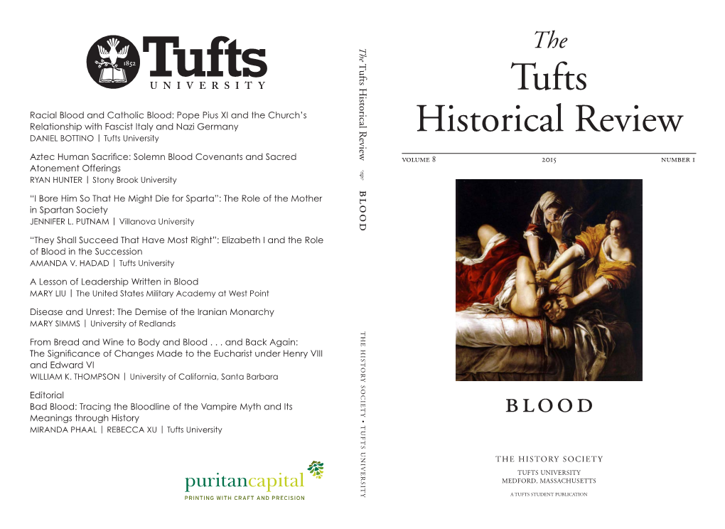 Tufts Historical Review