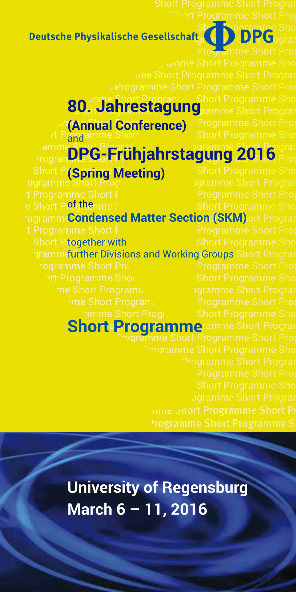 11, 2016 Short Programme