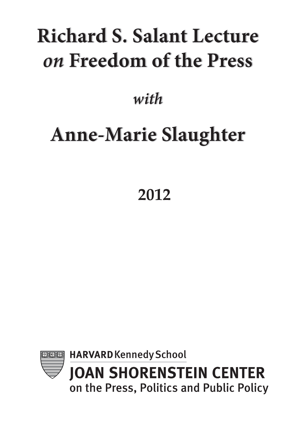 Anne-Marie Slaughter