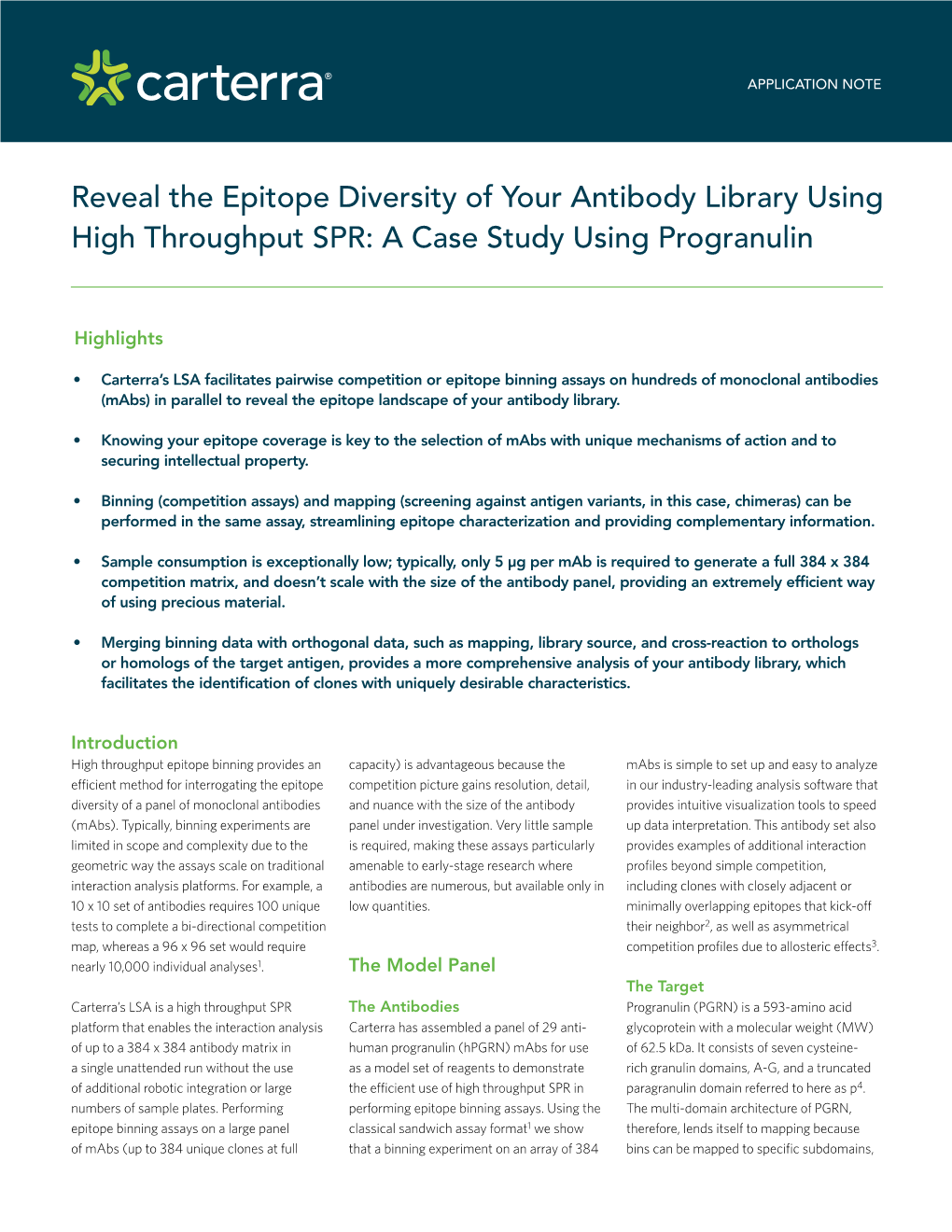 Application Note: Reveal the Epitope Diversity of Your Antibody