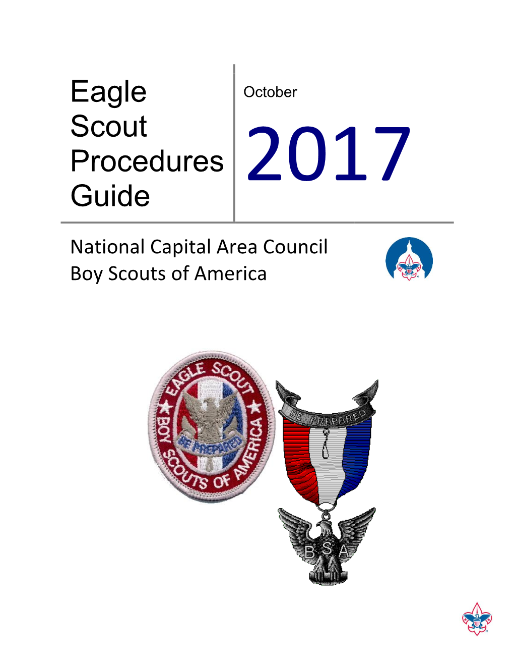 Eagle Scout Procedures Guide, October 2017 Page | 3
