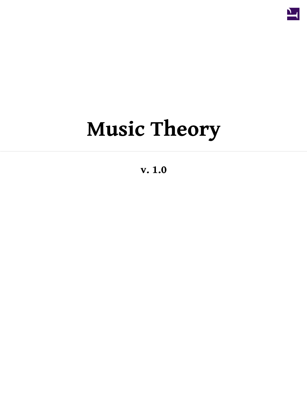 Music Theory