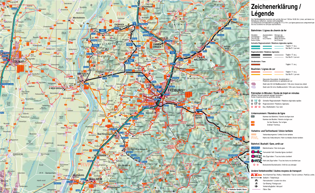 Zeichenerklärung / Légende