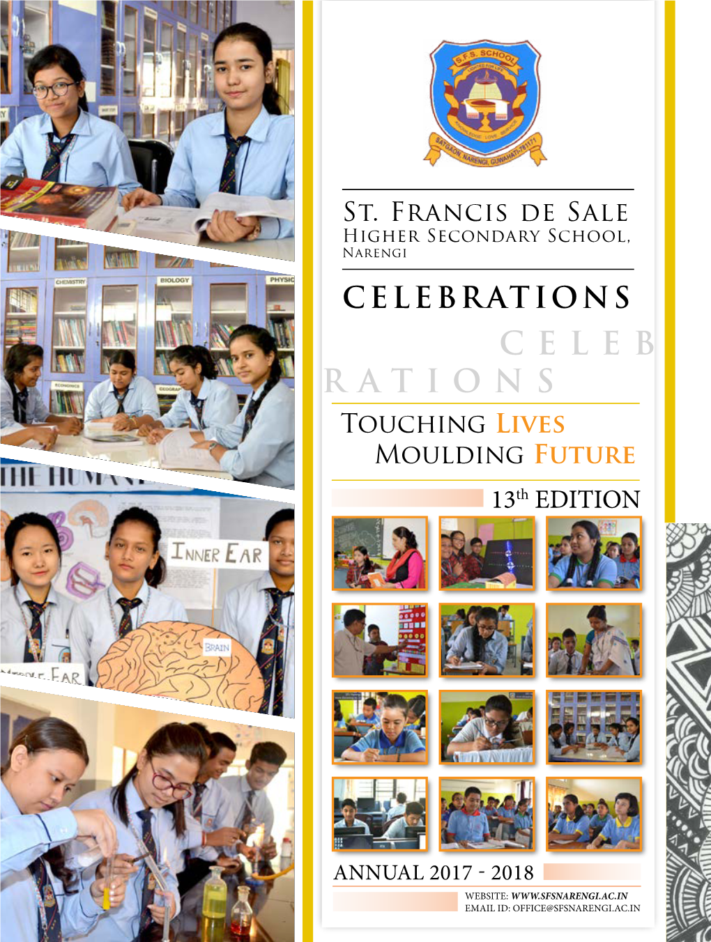 CELEB RATIONS Touching Lives Moulding Future 13Th EDITION