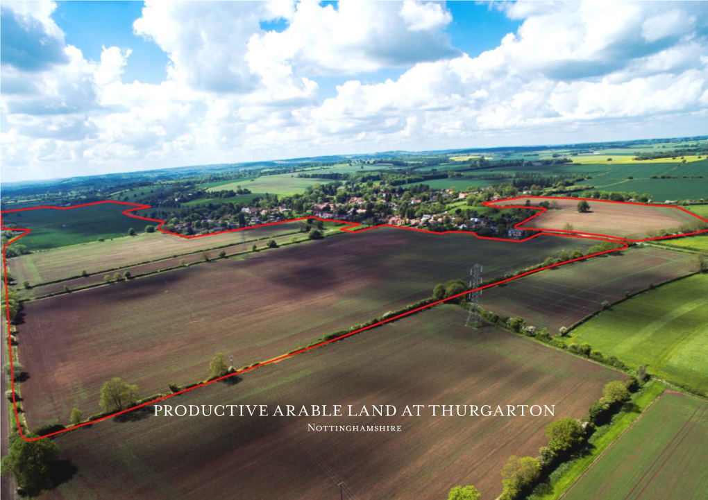 PRODUCTIVE ARABLE LAND at THURGARTON Nottinghamshire