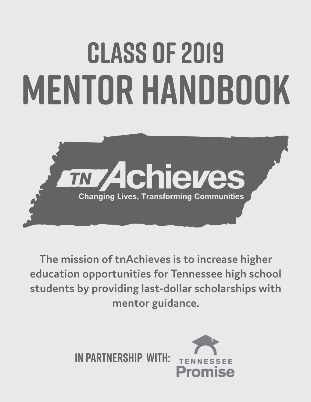 Class of 2019 Mentor Handbook
