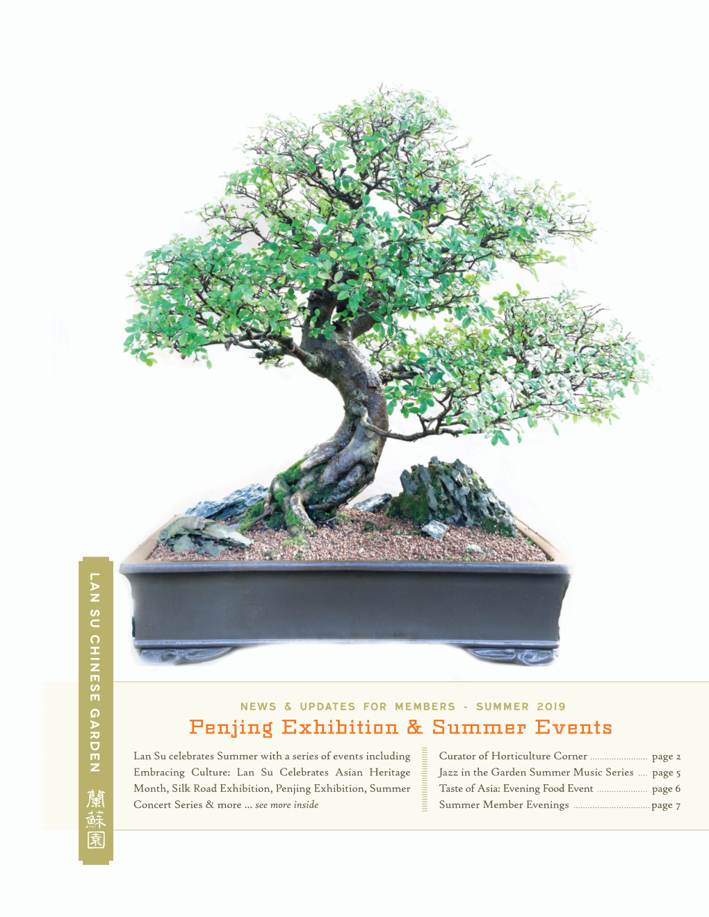 Penjing Exhibition & Summer Events