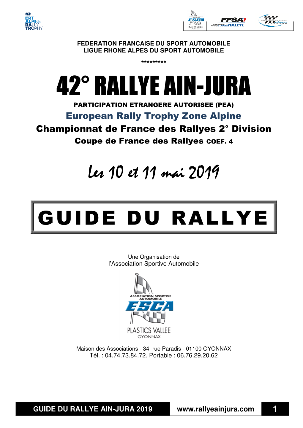 42° Rallye Ain-Jura