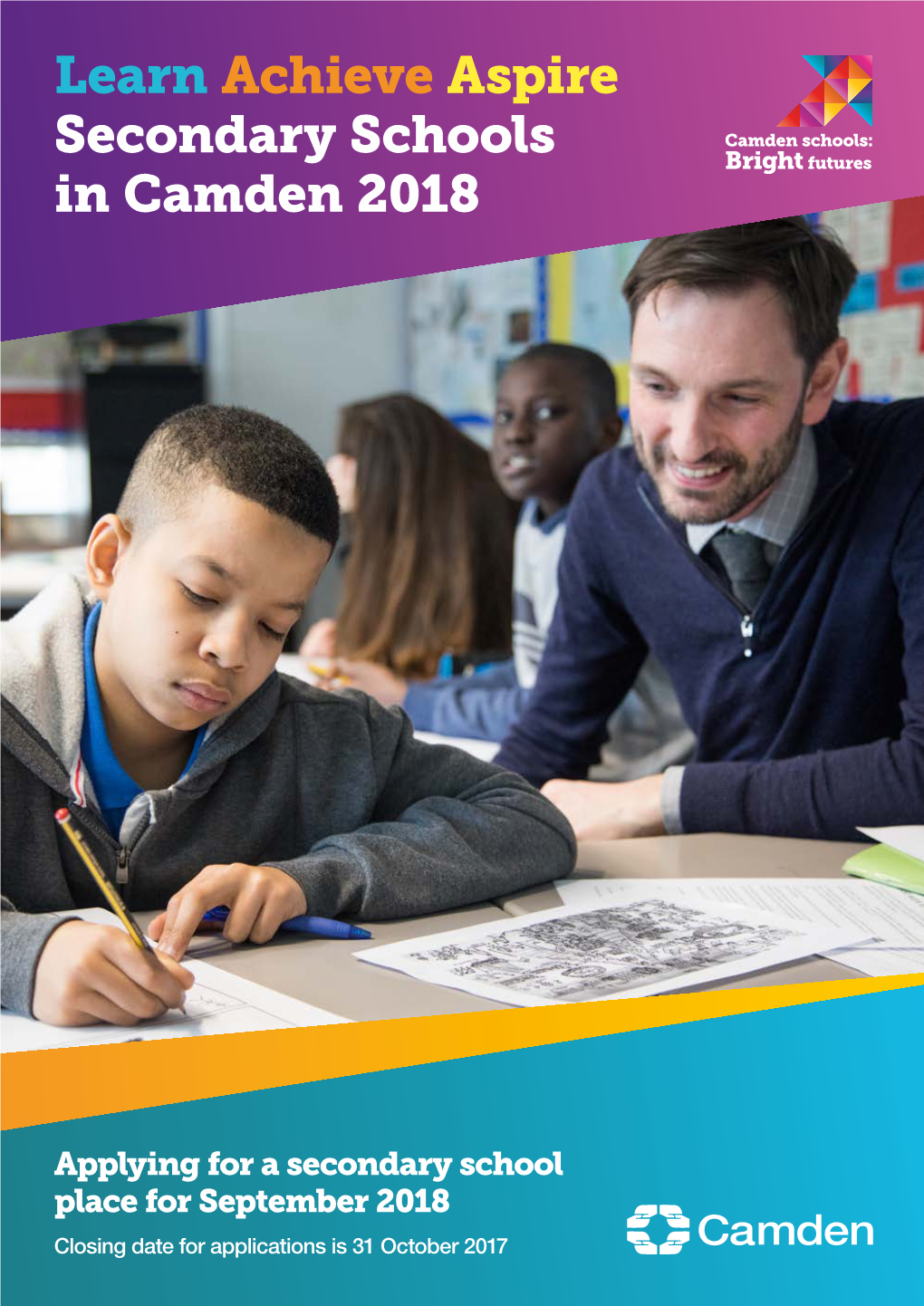 Learn Achieve Aspire Secondary Schools in Camden 2018