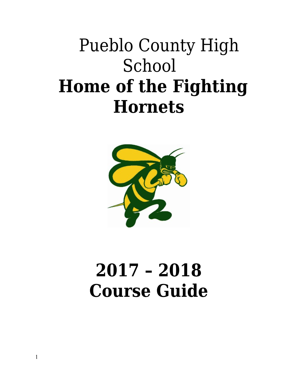 Home of the Fighting Hornets