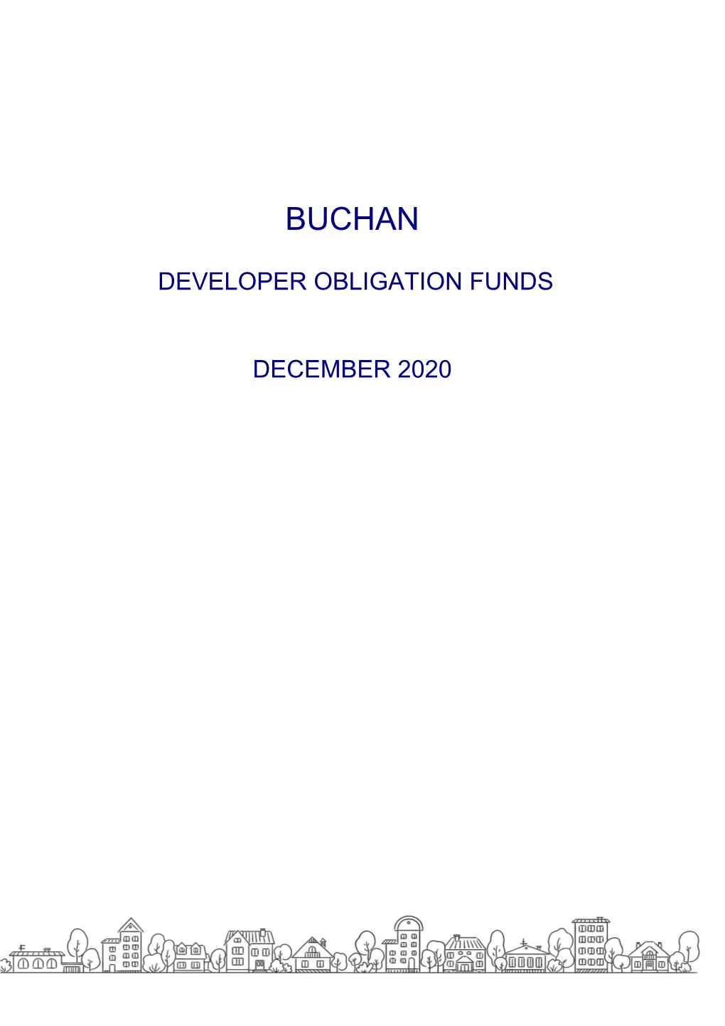 Councillor Reports Buchan October 2020