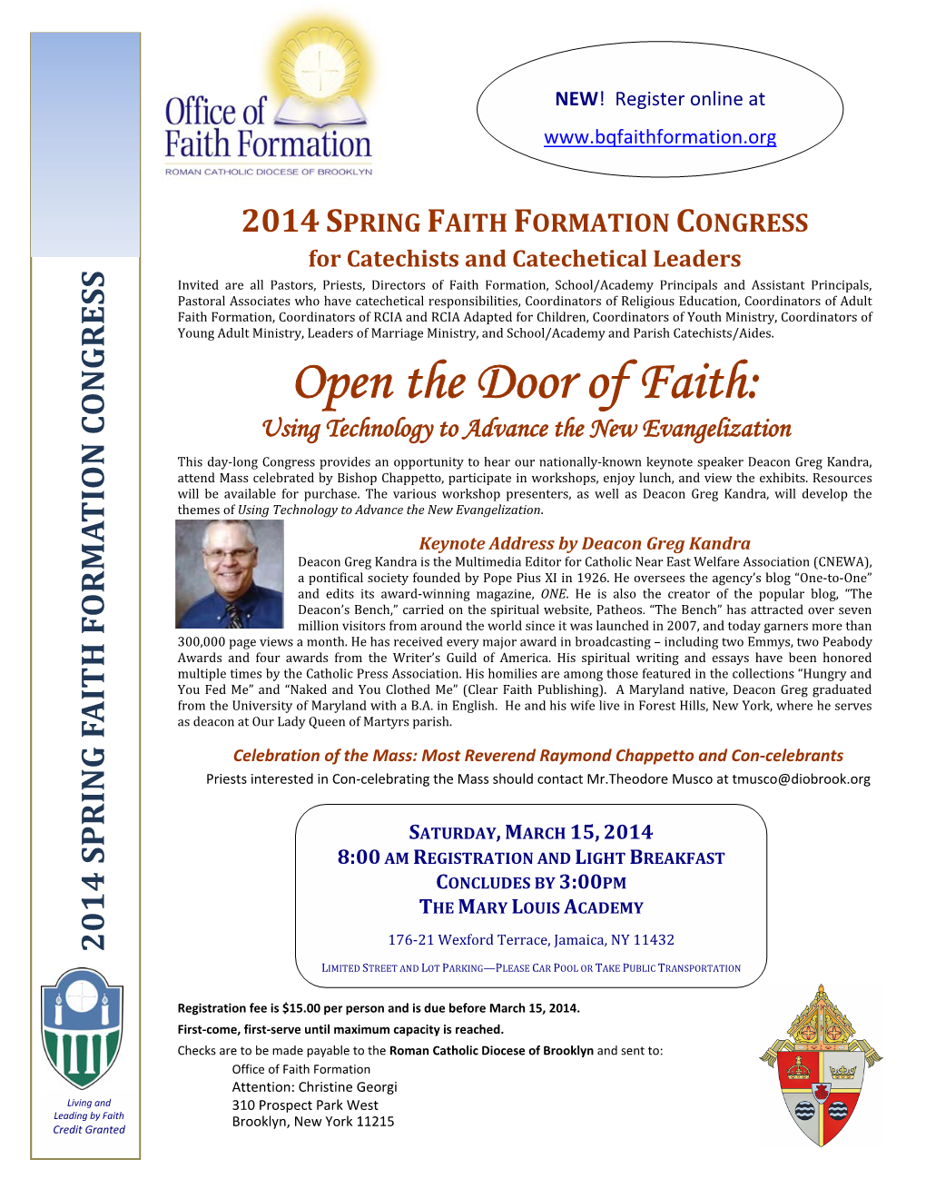 Open the Door of Faith: CONGRESS