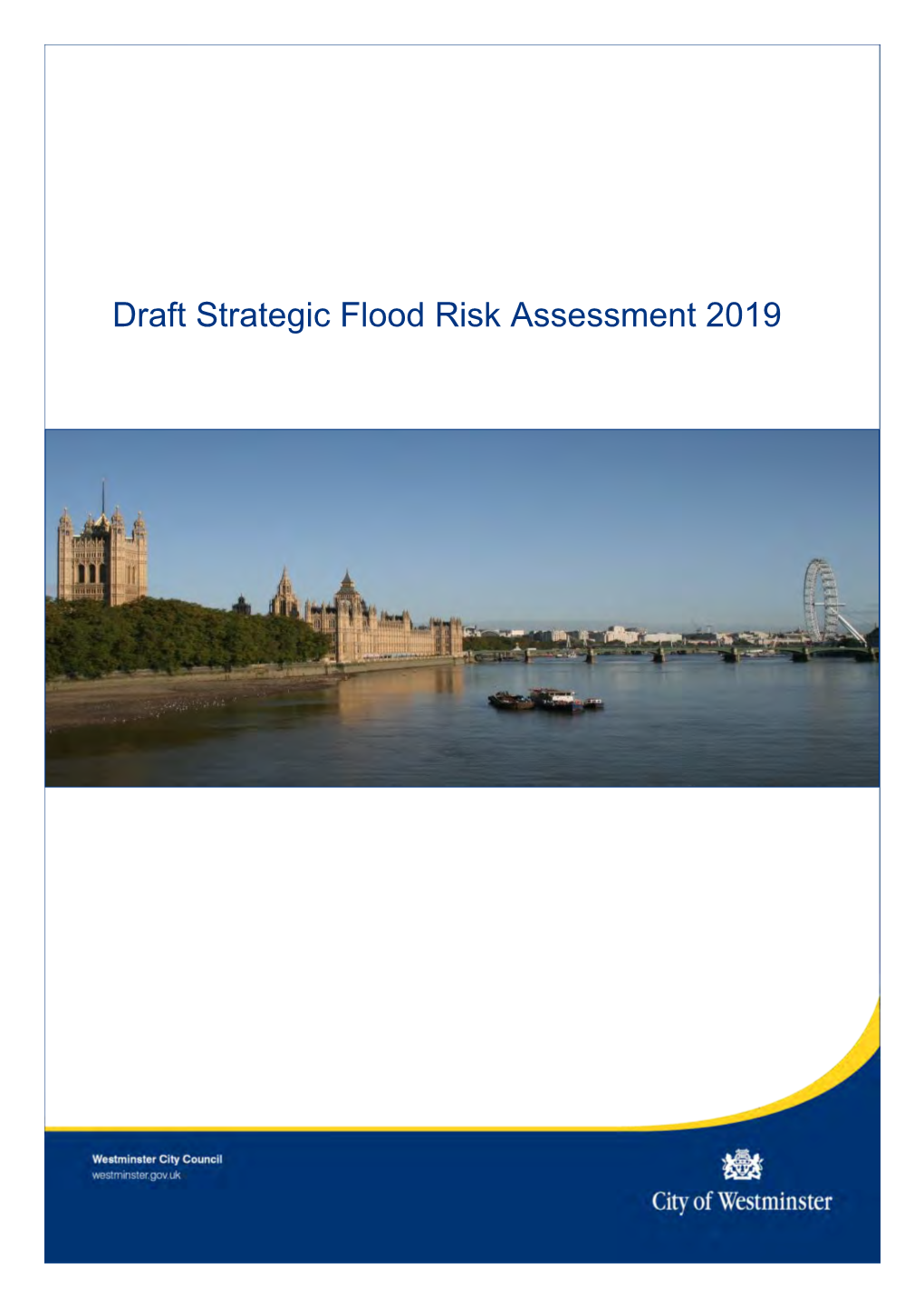 Draft Strategic Flood Risk Assessment 2019