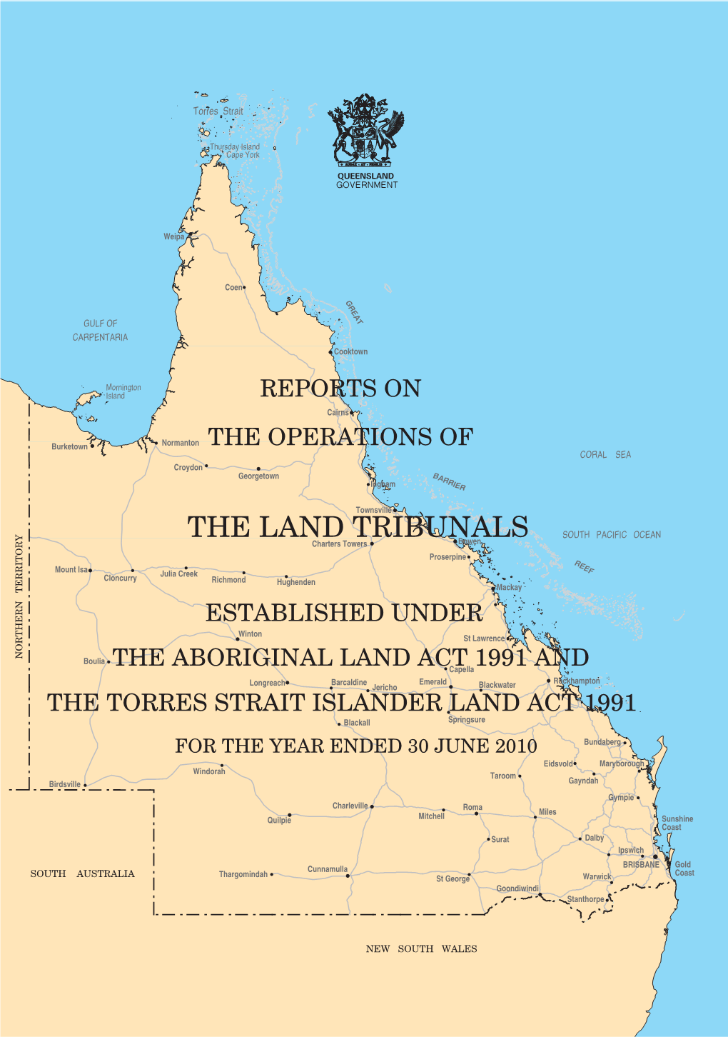 Aboriginal and Torres Strait Islander Land Tribunals Annual Report 2009-2010