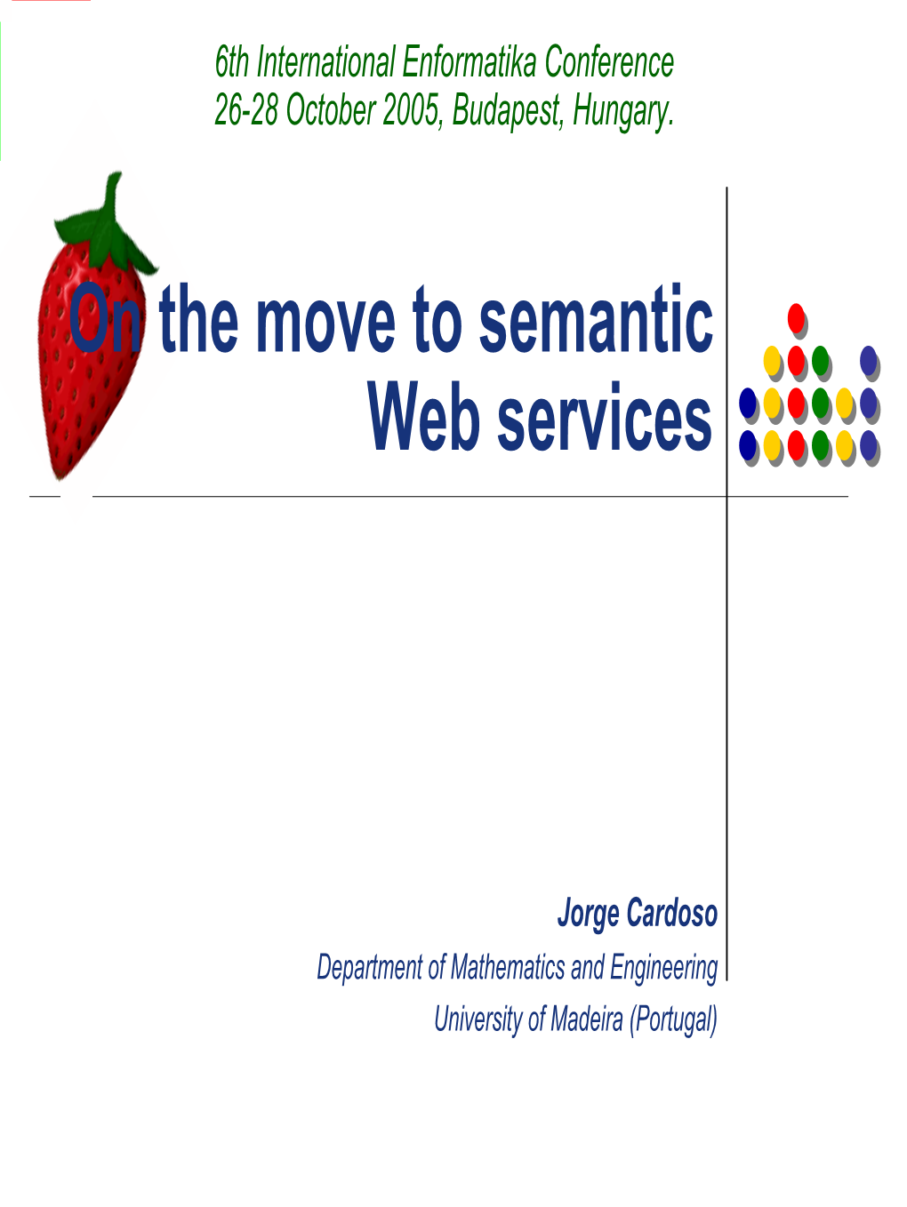 Semantic Web Services and Processes