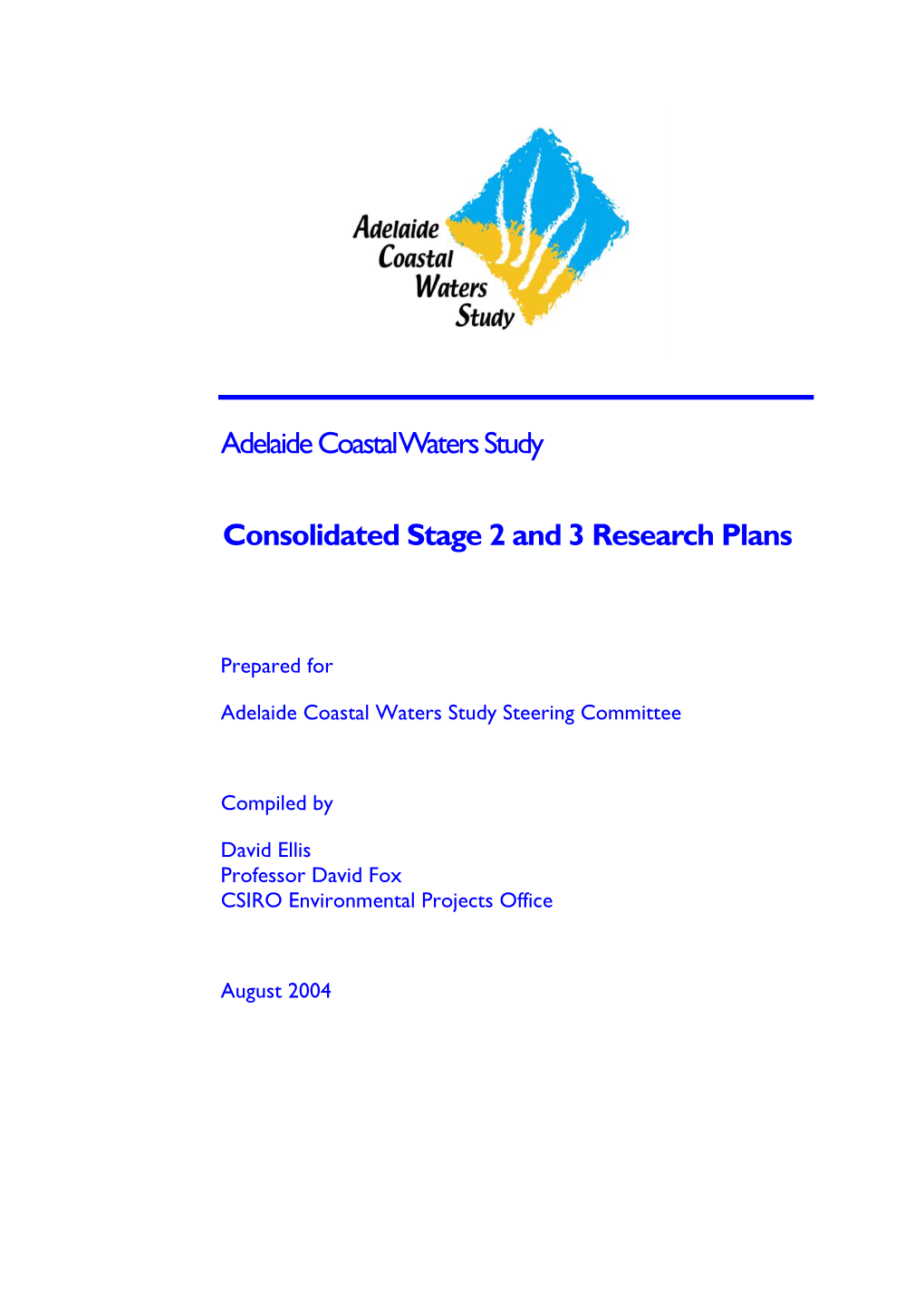 Adelaide Coastal Waters Study