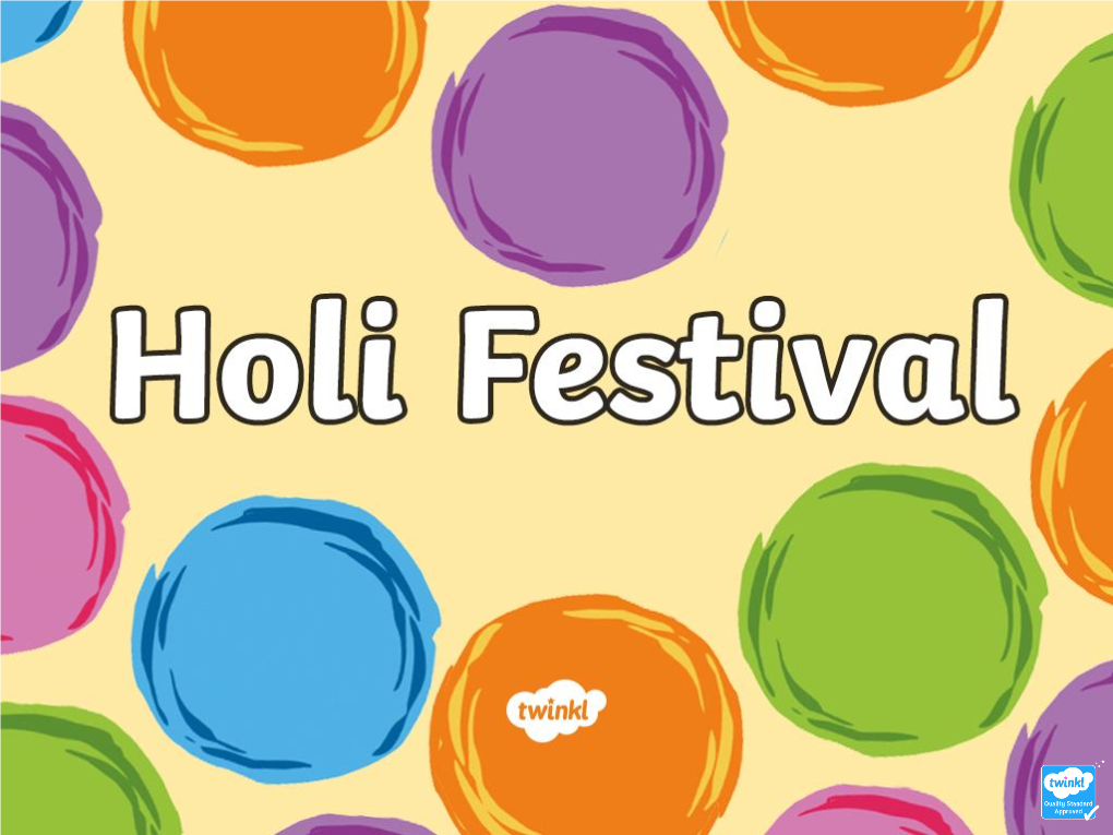 What Is Holi Festival?