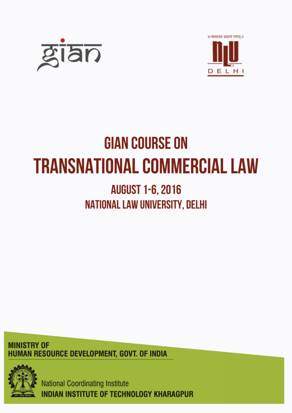 Transnational Commercial Law Overview