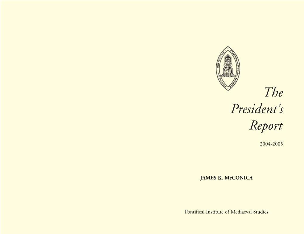Pres Report 2004-05
