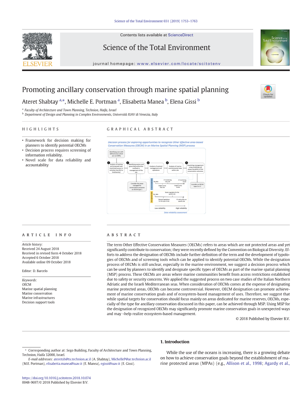 Promoting Ancillary Conservation Through Marine Spatial Planning