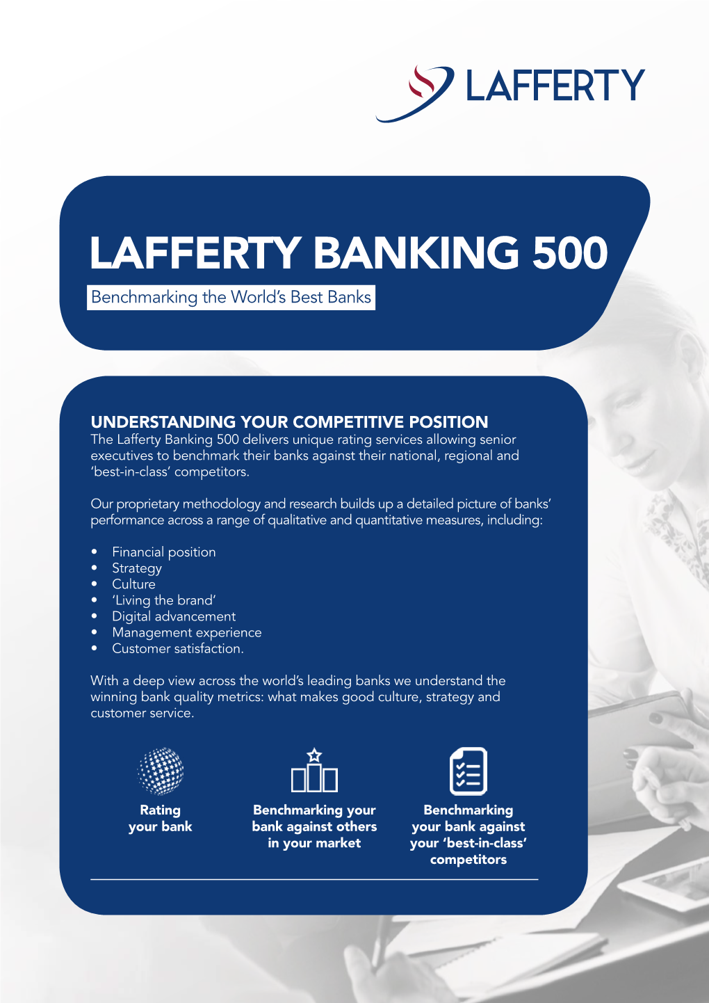 LAFFERTY BANKING 500 Benchmarking the World’S Best Banks