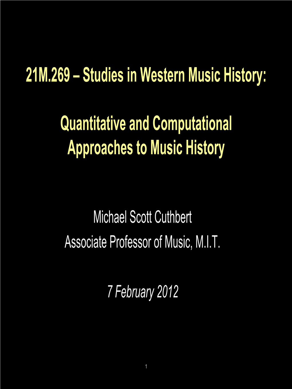 Corpus Analysis with Music21