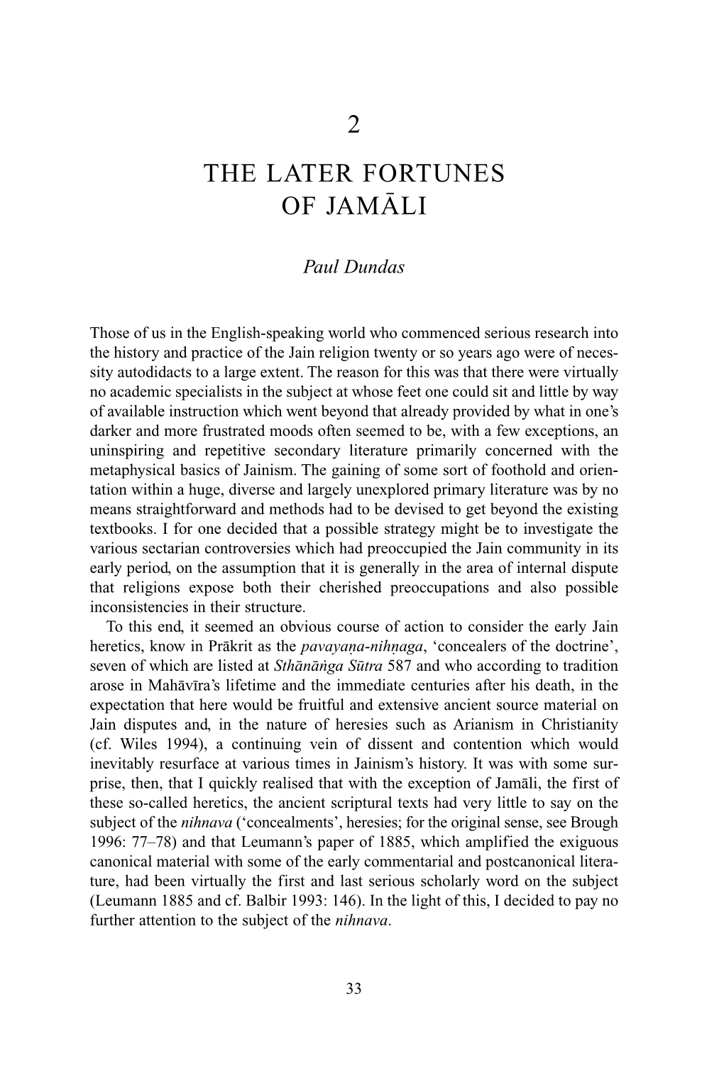 The Later Fortunes of Jamali