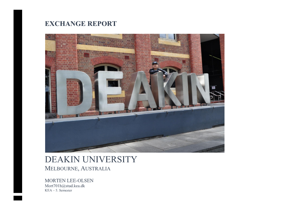 Deakin University Melbourne, Australia