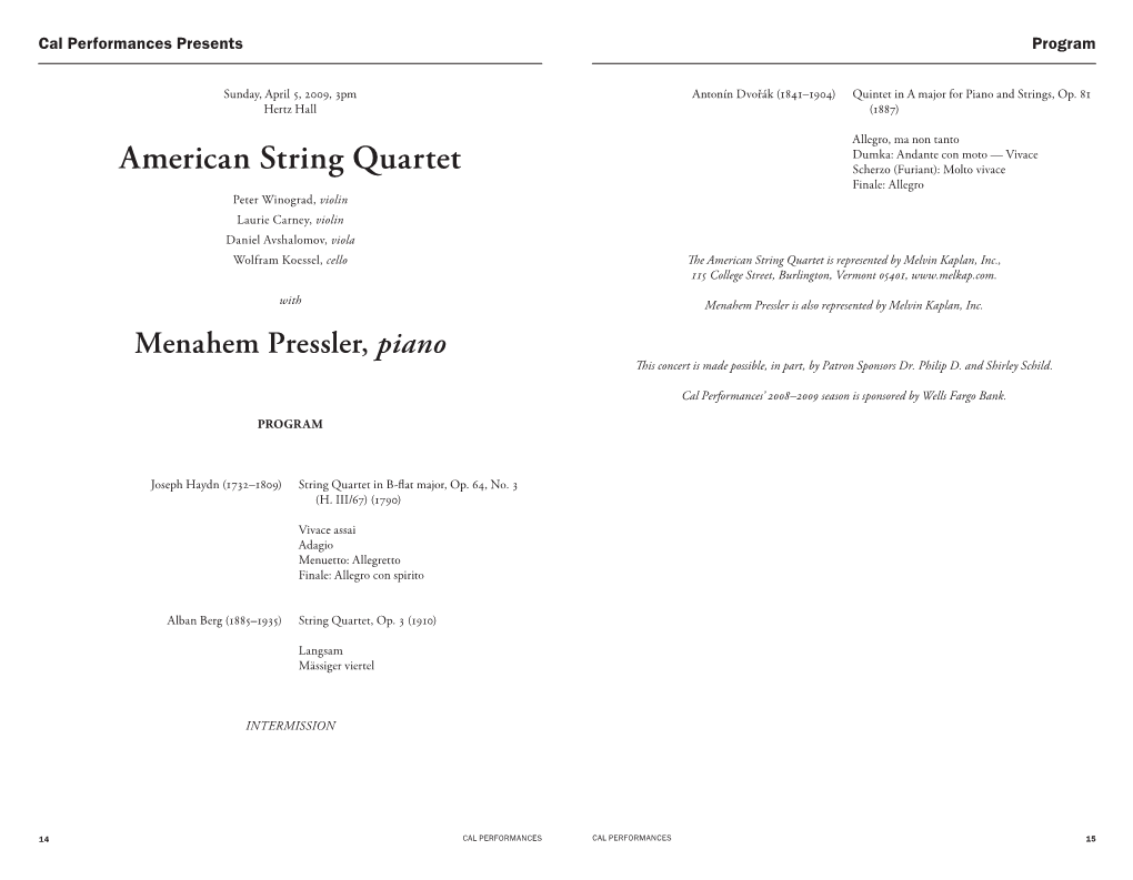 American String Quartet