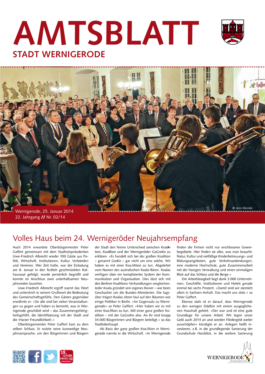 Amtsblatt Stadt Wernigerode