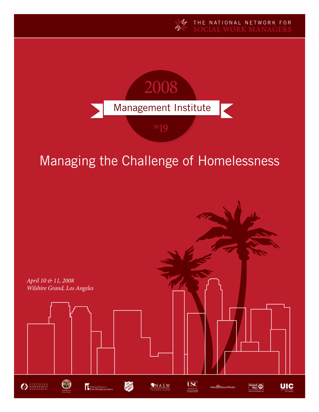 Managing the Challenge of Homelessness