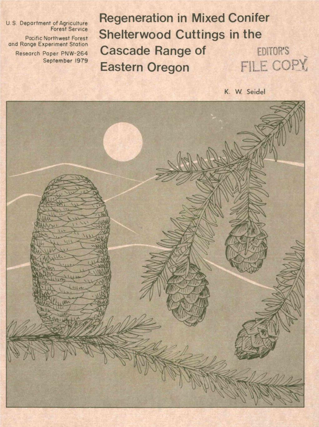 U]Itbrs'v-- 7.9 Research Paper PNW-264 Cascade Range of I September 1979