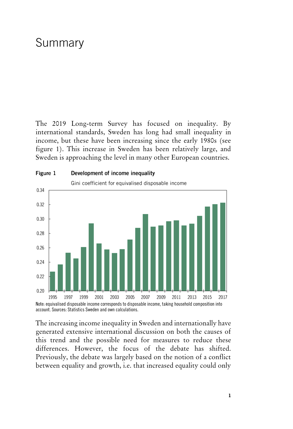 The 2019 Long-Term Survey Has Focused on Inequality