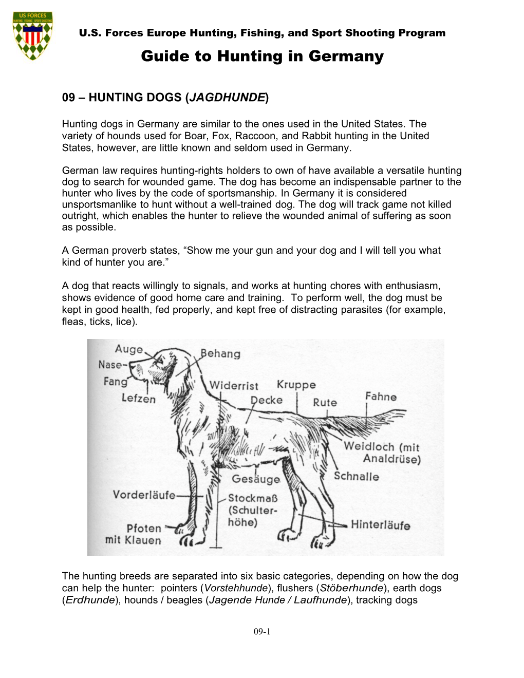 Guide to Hunting in Germany